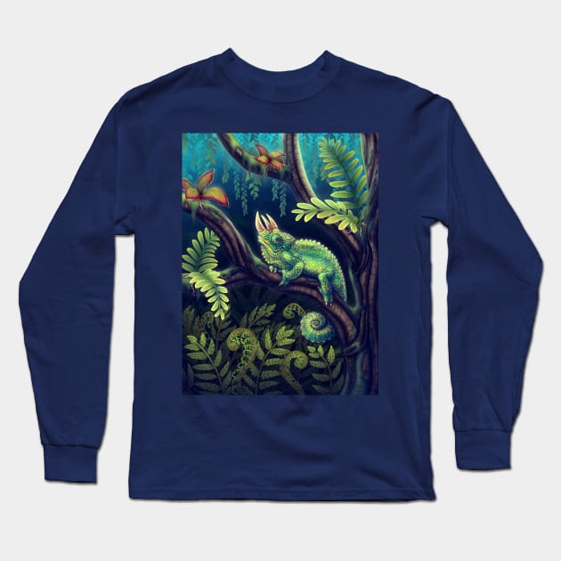 Chameleon Long Sleeve T-Shirt by DoomedDreamer